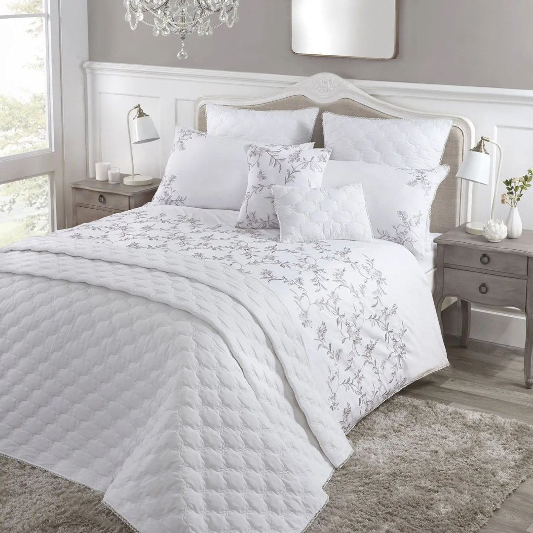 White Microfibre 20TC Duvet Cover Set