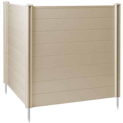 49.5'' H x 51'' W Vinyl Fencing with 2 Panel(s) Included
