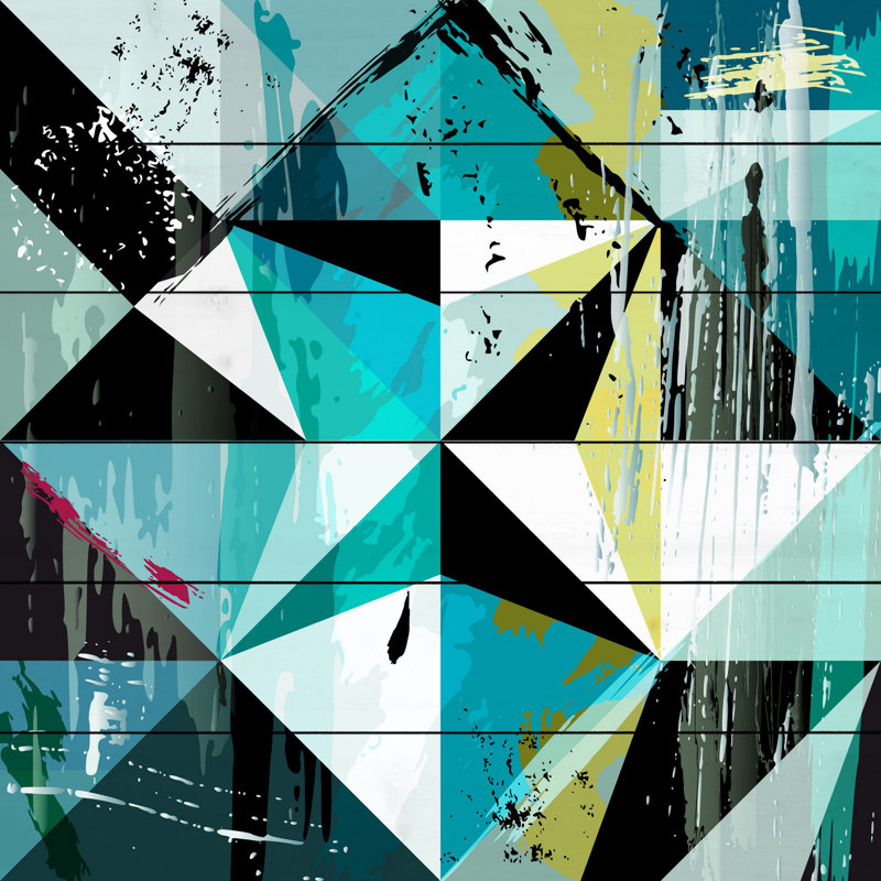 No Frame Print on Wood, 61cm H x 61cm W