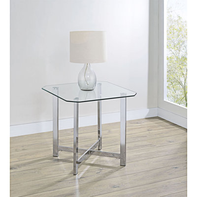 Table basse en verre