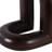Casual Decorative Looped Book Ends for Desk and Home Decor - Modern Wood Bookend for Shelf Styling and Bookshelf Display - Set of 2, 7"-114525256