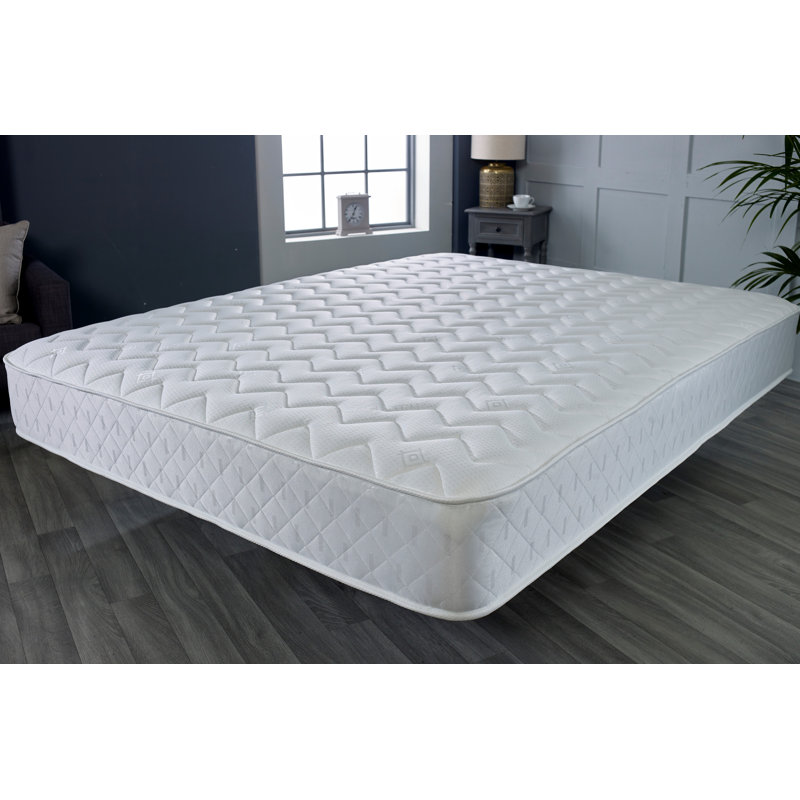 Carine White Noise Open Coil Mattress, Kingsize (5')