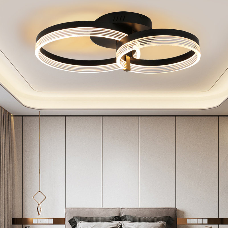 3-Light Semi Flush Mount