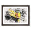 Yellow Macaw Parrot Watercolour - Framed Print-56882174-56882180