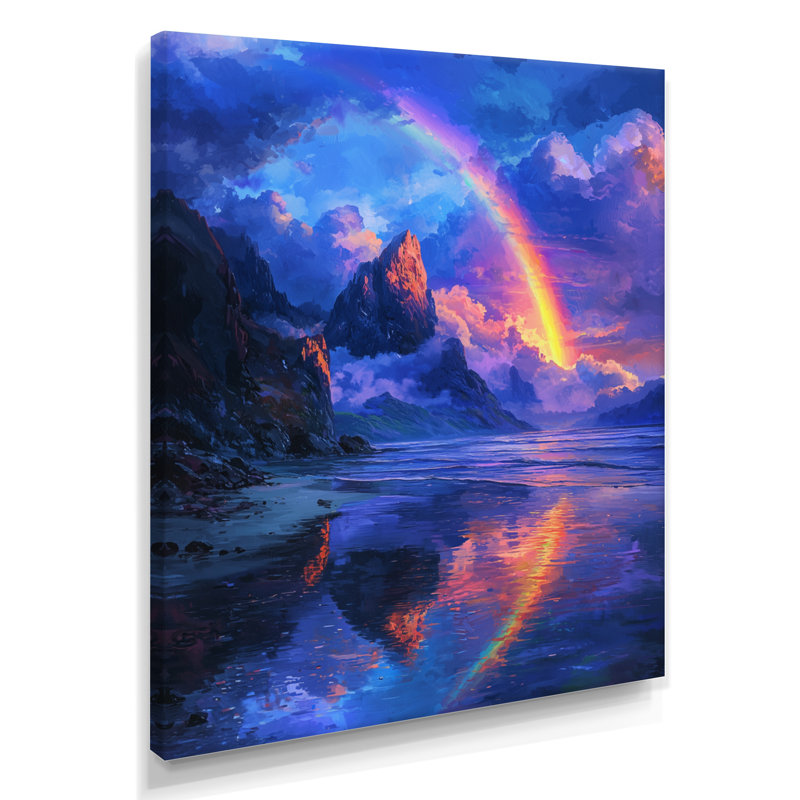 Lydd - paysages, art mural sur toile, H 40 po x l 30 po, Toile tendue, Ne s'applique pas