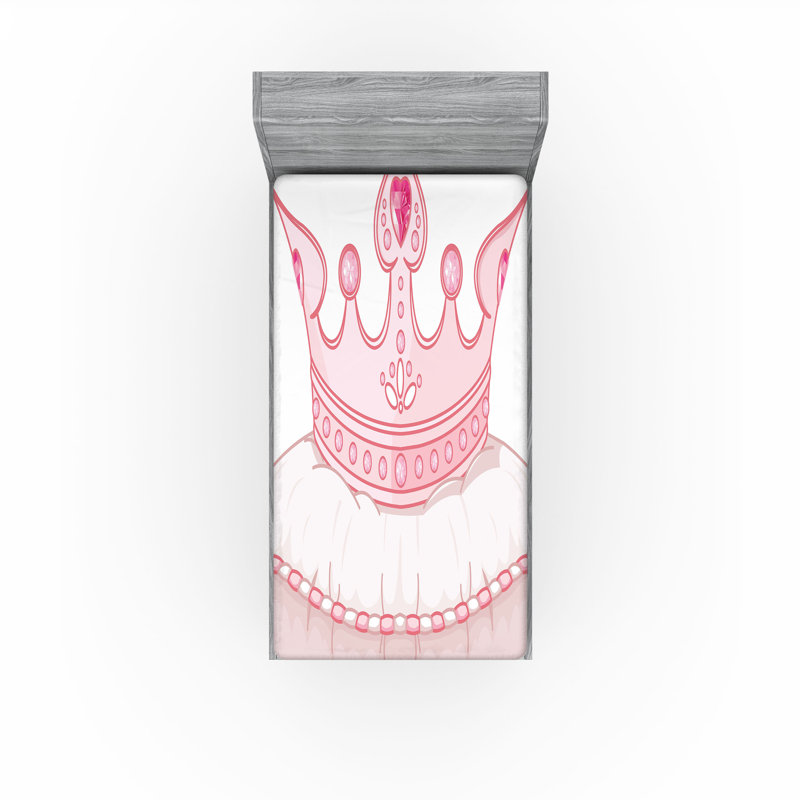 Ensemble de 2 draps-housse Ambesonne Blush, Ensemble de draps pour taille de lit simple TG
