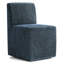 Chaise d'appoint en chenille avec roulettes cachées-1364120014
