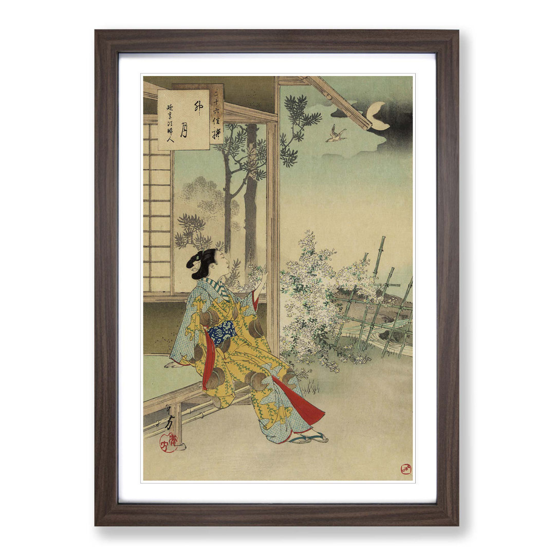 The Japanese Oriental Fourth Month - Framed Print