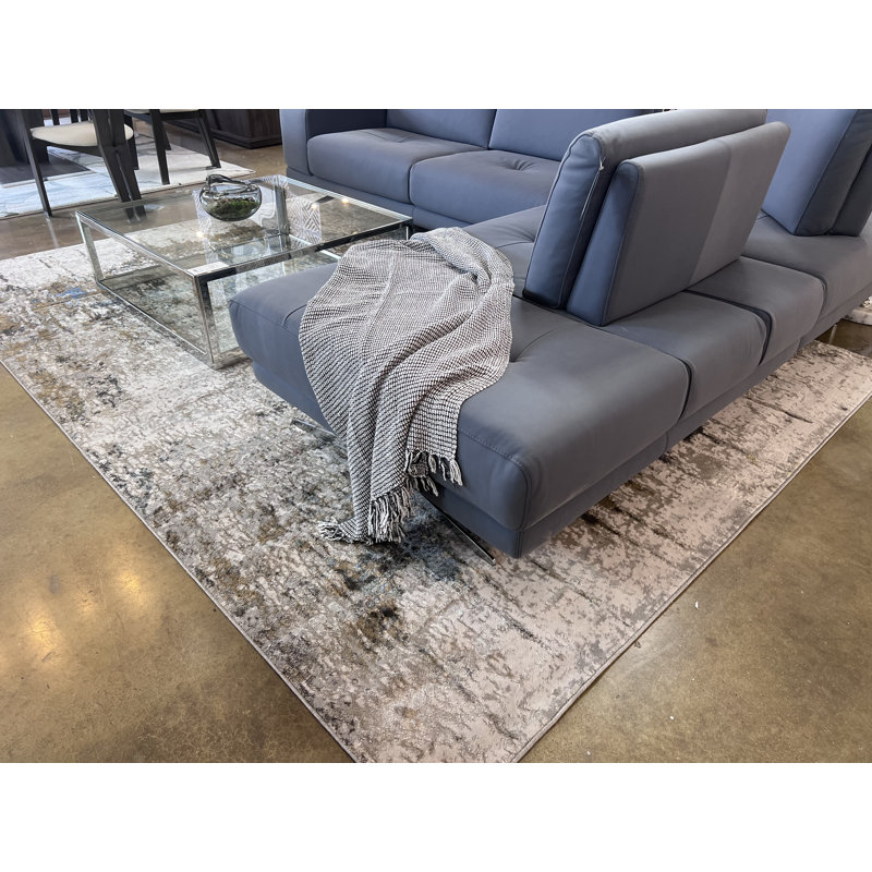 Performance Abstract Indoor Rug, Rectangle 8' x 11'