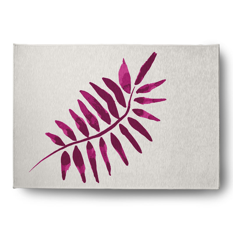 Tapis en chenille Frond 2 Spring, Rectangle 8 pi x 10 pi