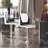 Modern Racing Style Bar Stools Adjustable Swivel Barstools, Counter Height Chairs Seat with Footrest-90965351