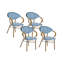 Caspri Stackable Outdoor Patio Dining Armchair