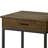 Square End Table With Storage