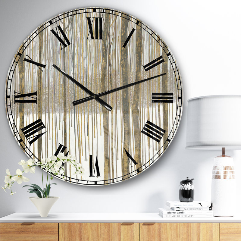 Swigart Farmhouse Wall Clock, Medium