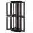 Display Cabinet with Tempered Glass Doors & Adjustable Shelves-1442707649