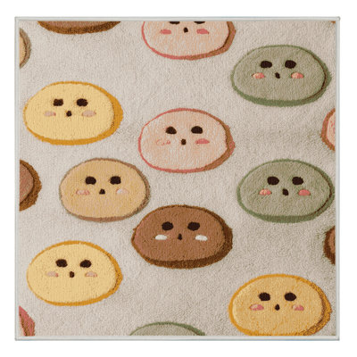 Washable Mochi Desserts Area Rug