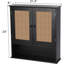 Armoire murale Ahsiah Reettic Rattan-771093564