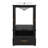 20" Bathroom Vanities With Ceramic Sink, Storage Cabinet With 2 Doors And 1 Drawer, Magnetic Door Stopper And Adiustable Foot Pads