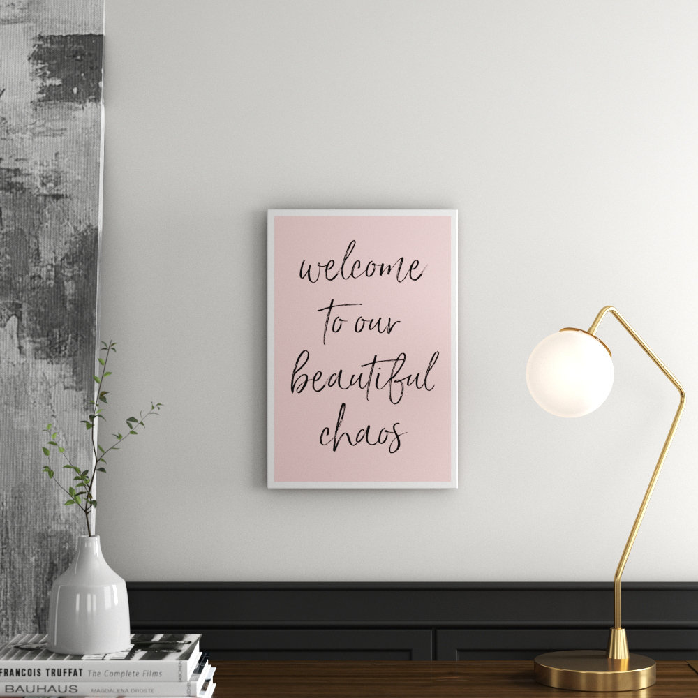 'Beautiful Chaos' Textual Art