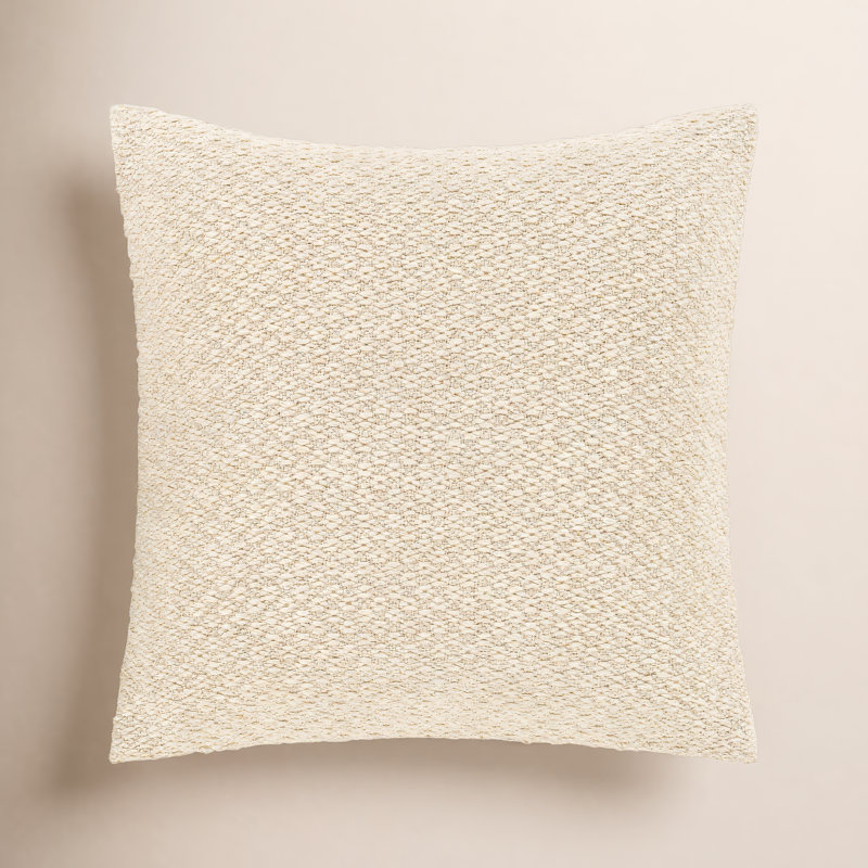 Coussin décoratif en laine Hemlen, Housse de coussin seulement - sans coussin