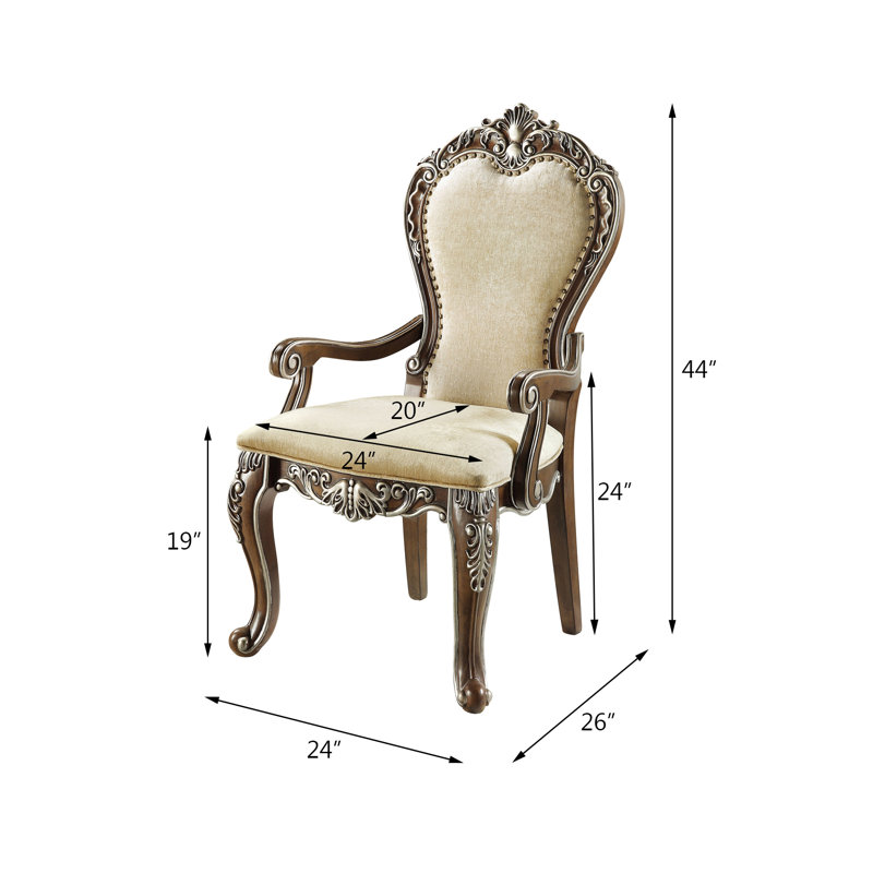 Chaises de salle à manger rembourrées Jensen