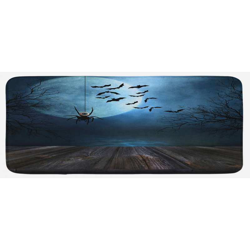 Rustic Polyester Kitchen Mat