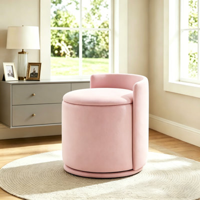 Repose-pieds rembourré avec tabouret