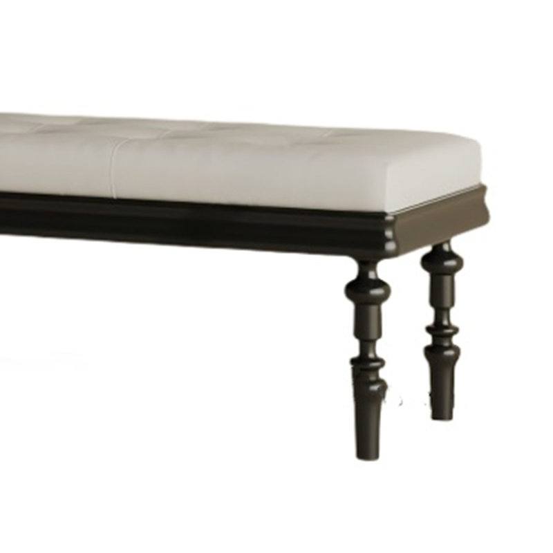 Banc recouvert d'une aire de repos avec vestiaire, H 17,72 po x l 62,99 po x P 16,93 po