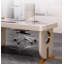 Bureau de direction en métal fritté avec armoire de rangement-110899848