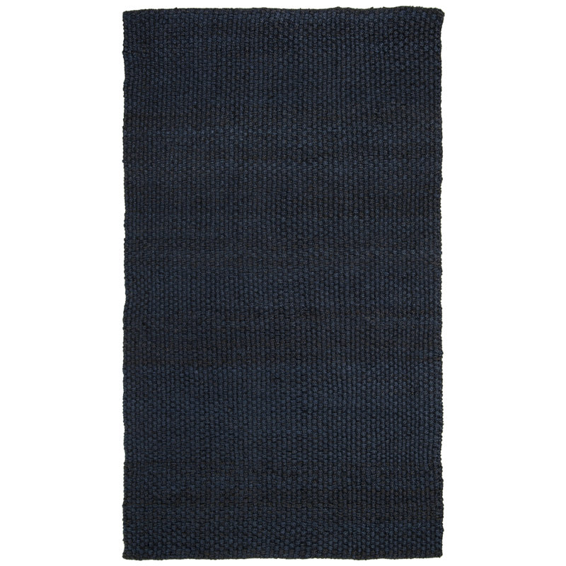 Tapis bleu marine en jute tissé à la main Lauren Ralph Lauren, Rectangle de 5 pi x 8 pi