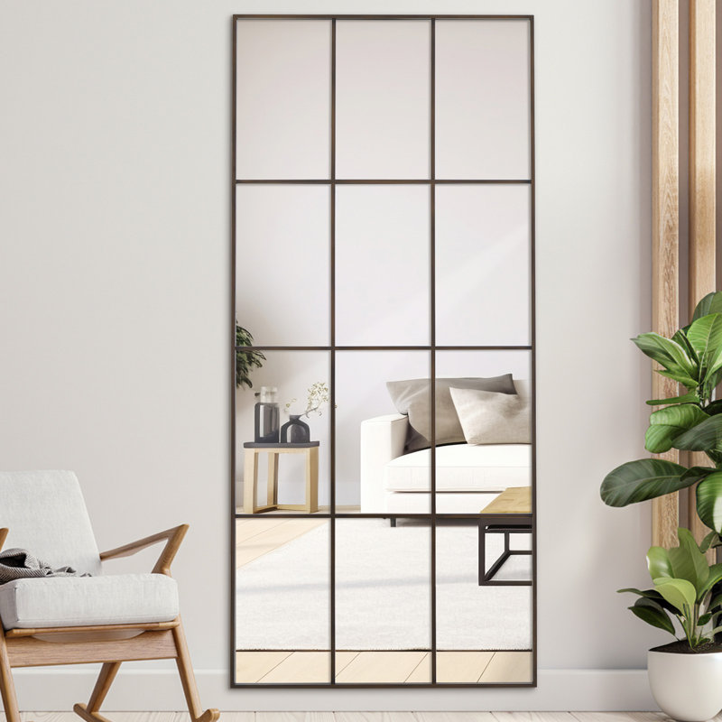 Thorlof Aluminum Rectangle Mirror, 71" x 30", Bronze