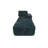 373-001/Ottoman//Black/Plush-1856903516
