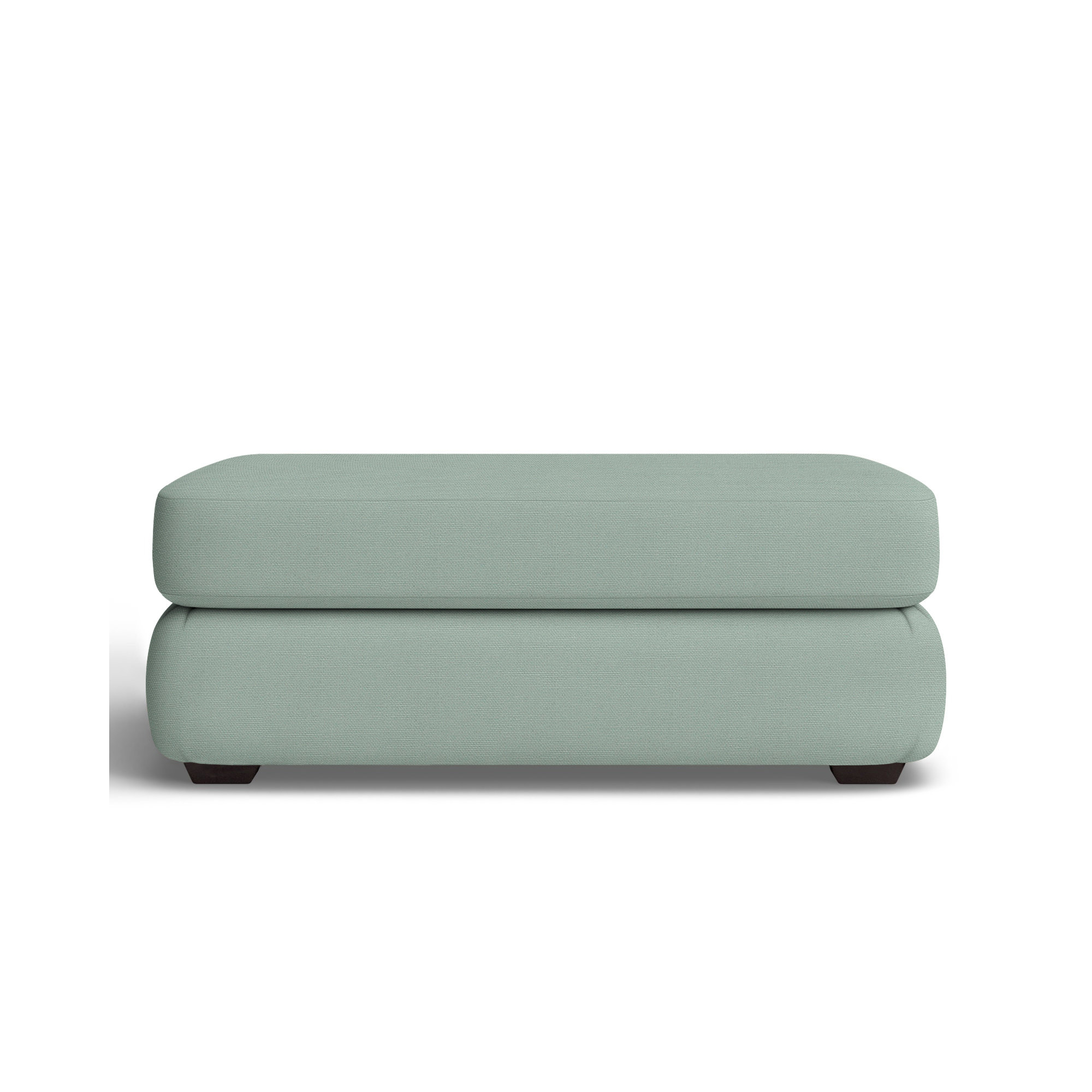 Emilio Upholstered Ottoman, Bayou Spray