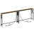 Naun 78.7" Console Table with Power Outlet Narrow Sofa Table-755355945