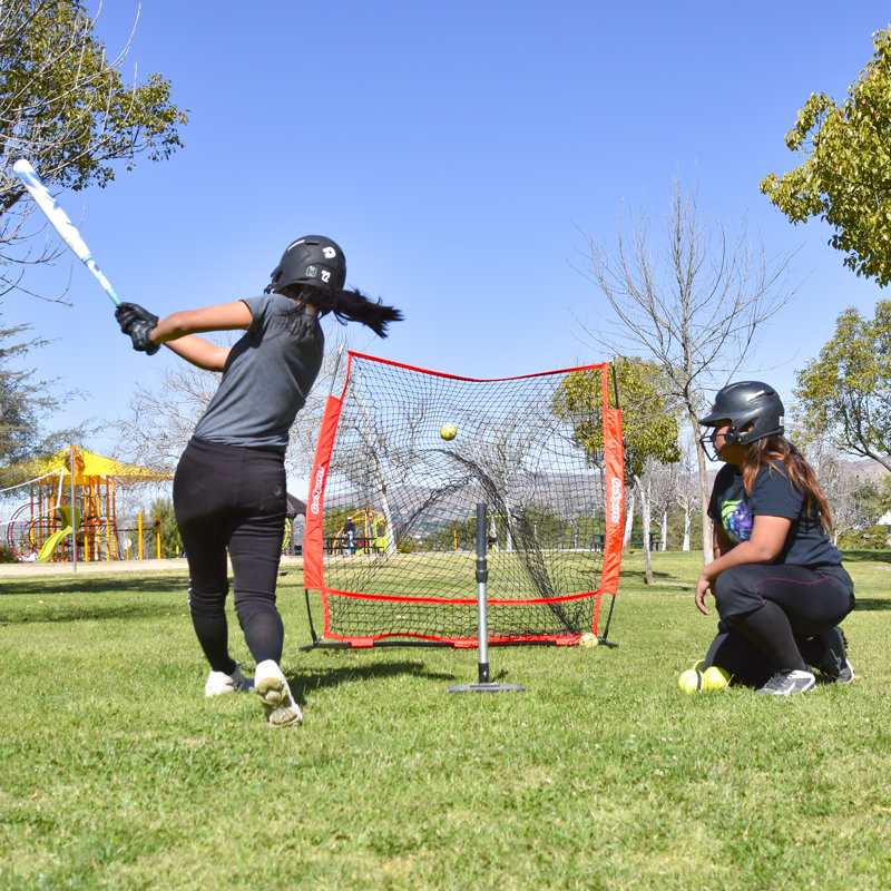 Filet d'exercice de baseball et de balle molle GoSports 5 pi x 5 pi