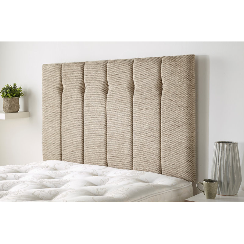 Upholstered Headboard, Single (3'), Caramel