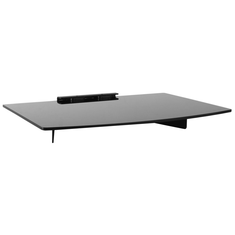 Montez-le! Tablettes murales en verre trempé pour appareils audiovisuels, composants électroniques et consoles de jeu