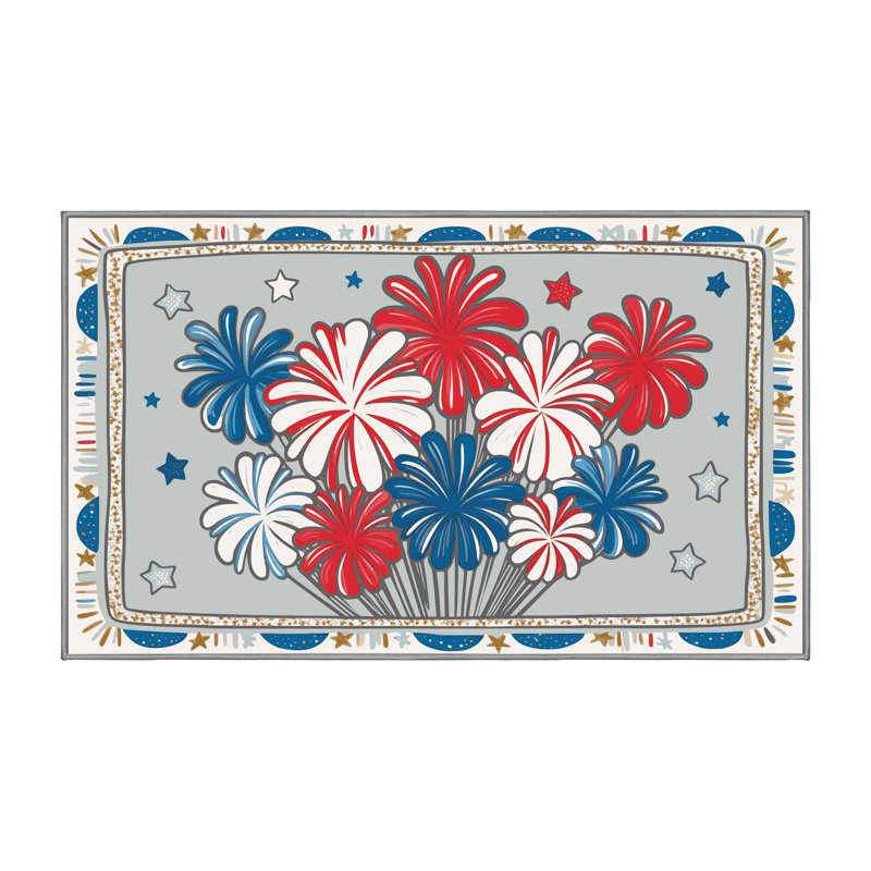 Tapis d'été Holiday The Aisle®, Rectangulaire 2 pi x 3 pi