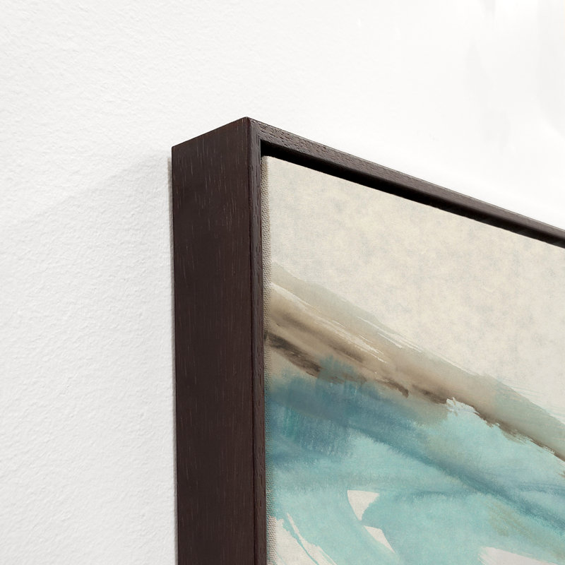 «Windblown Tissu I» par Giselle Kelly - peinture sur toile tendue, H 51,5 po x l 41,5 po x P 1,5 po, Image au pinceau gel