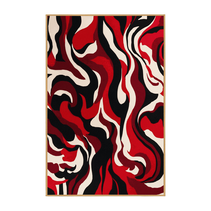 Ruby Drift Rug, Rectangle 6' x 9'