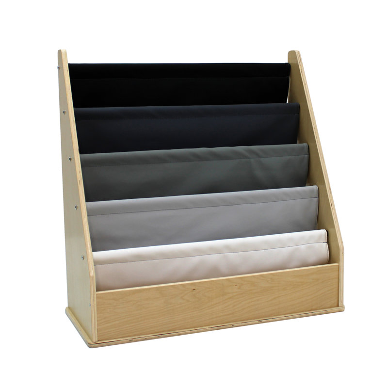 Présentoir à livres Birch Sling, Gris/gris pâle