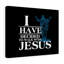 Walk With Jesus - Wrapped Canvas Print-606105130