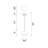 Bagley 1 Light Chrome Mini Pendant - 5" Modern Single Bulb Hanging Light for Kitchen Island, Bar, Dining Room