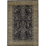 Transitional One-of-a-Kind Rectangle 4' X 6' Hand Knotted Area Rug