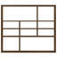 Brinnon 10 Piece Cube Shelf-646501215