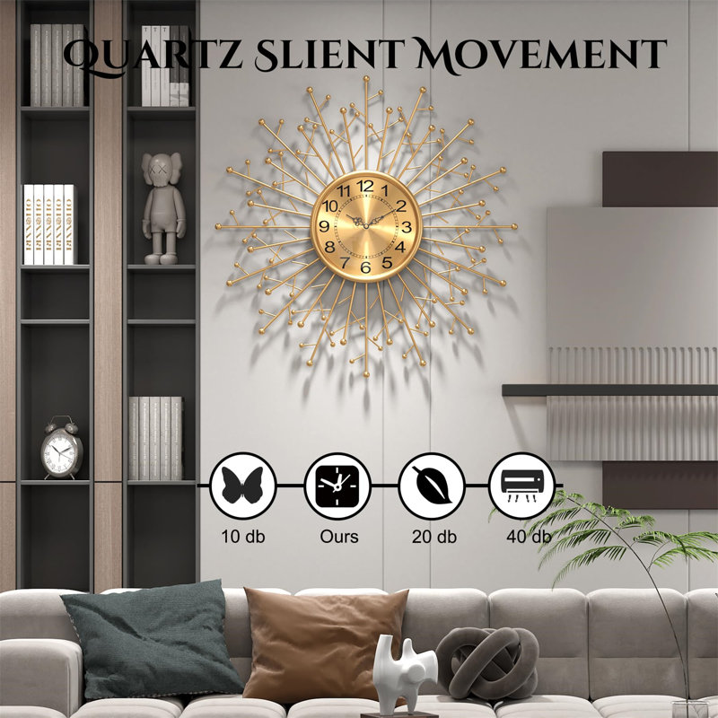 Metal Wall Clock