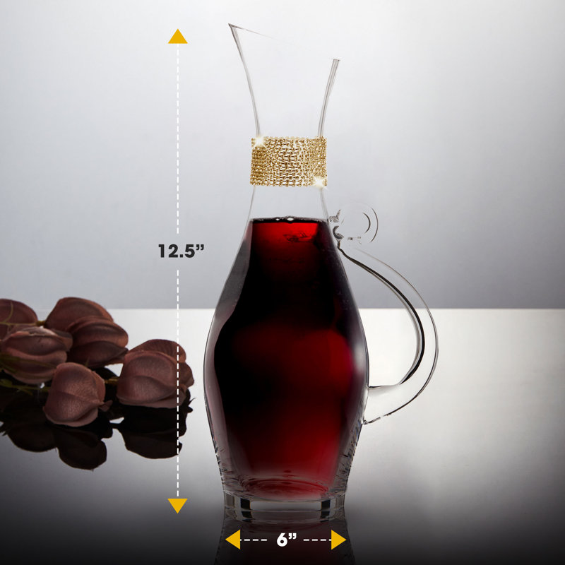 Corvese 40 oz Carafe à vin, Or