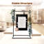 Support pour arche de mariage, support publicitaire, support pour affiche de mariage