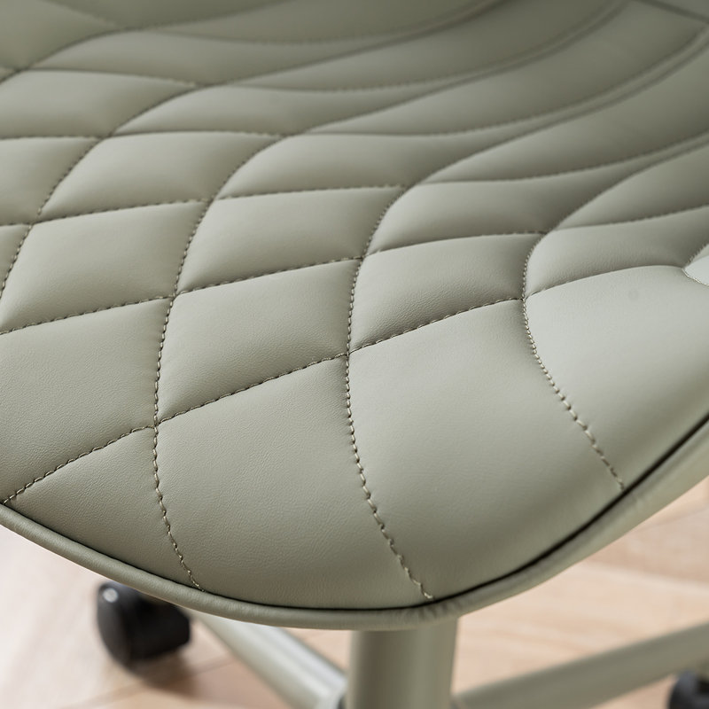 Chaise de bureau Maddoux, Vert olive