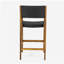 Tabouret en osier et bois Genesee